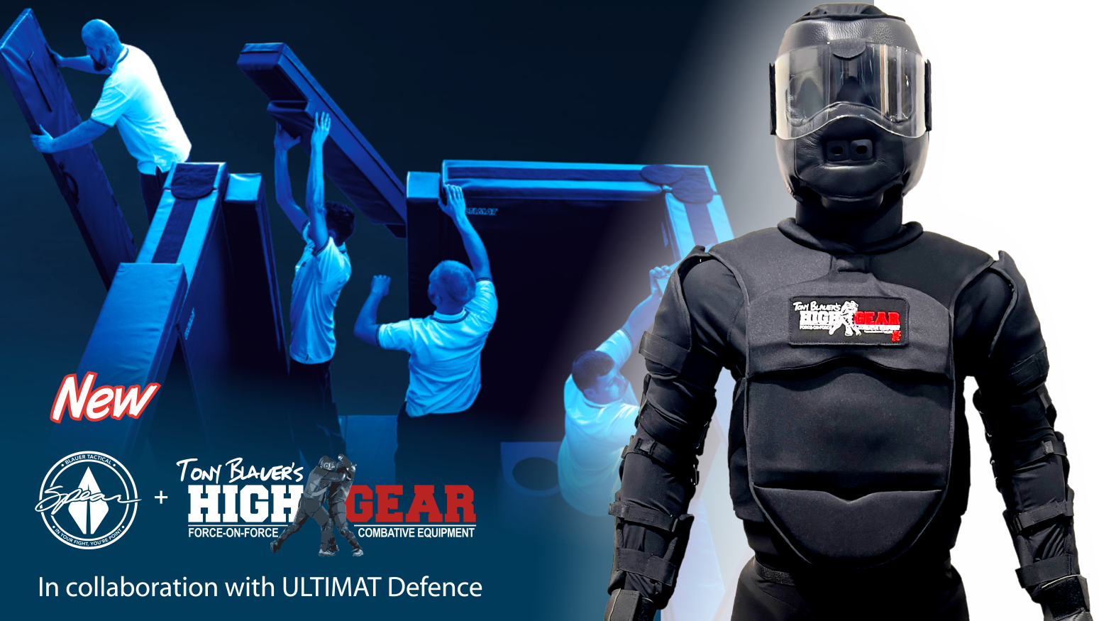 ULTIMAT + Tony Blauer: working together to bring High Gear Tactical Training Equipment to Europe