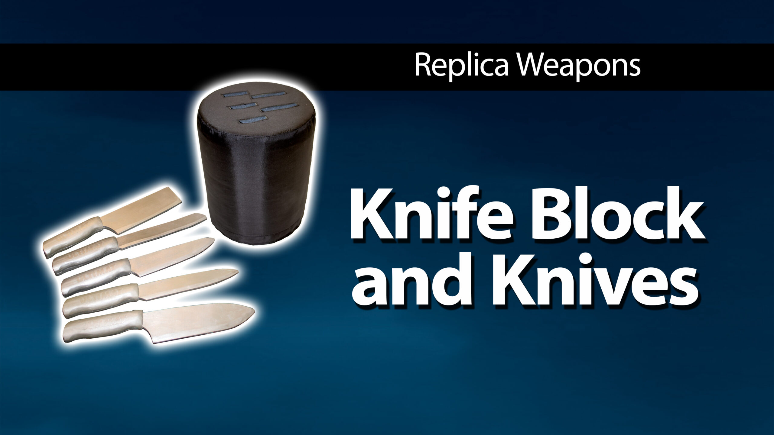 knife block and knives